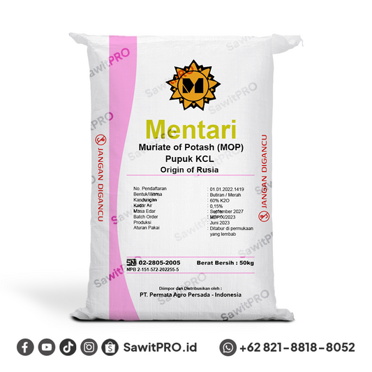 MOP/KCL Mentari 50kg