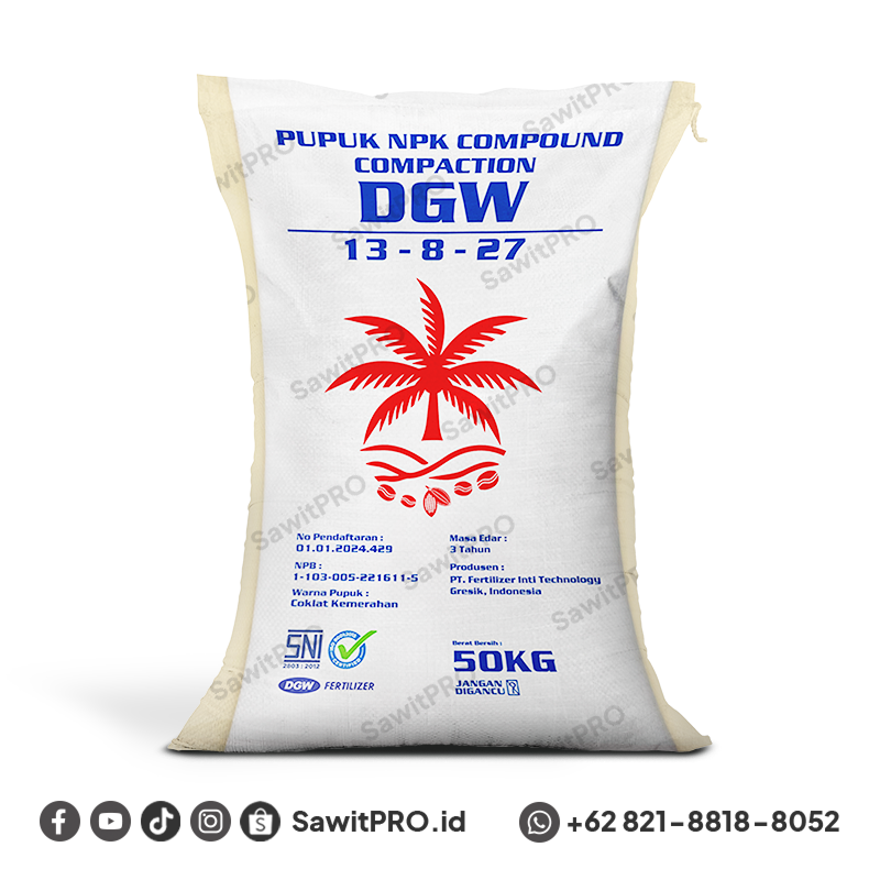 NPK DGW 13-8-27-4 TE 50kg (Toko Keliling)