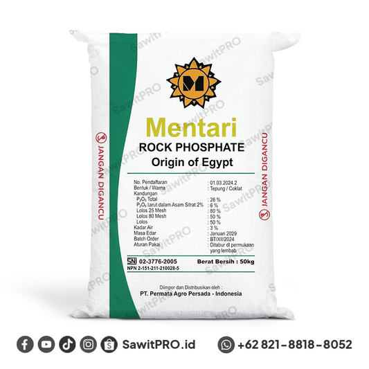 Pupuk RP Egypt Mentari 50kg (GROSIR)