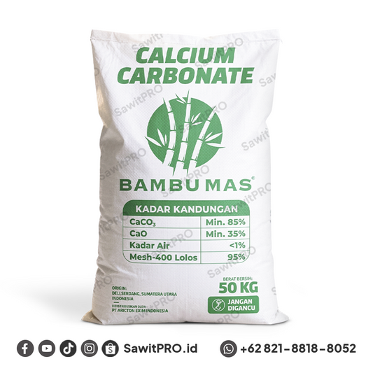 Kalsium Karbonat M-400 Bambu Mas 50kg (GROSIR)
