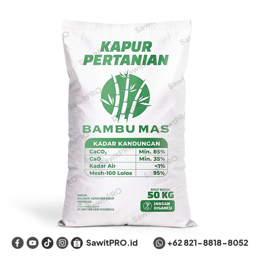 Kapur Pertanian M-100 Bambu Mas 50kg (GROSIR)